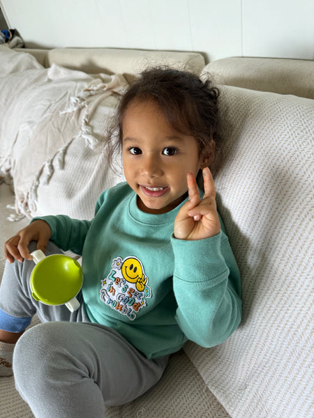 Let's Get In Good Trouble Fleece Crewneck Long Sleeve*