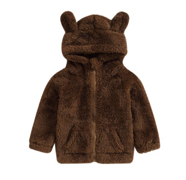 Teddy Hooded Jacket