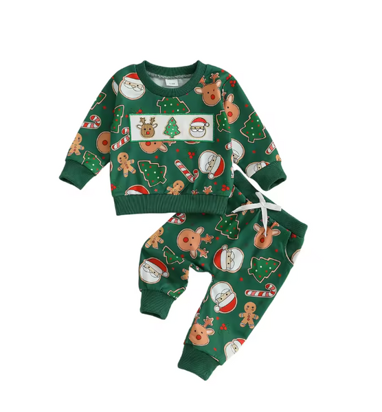 Christmas Jogger Set