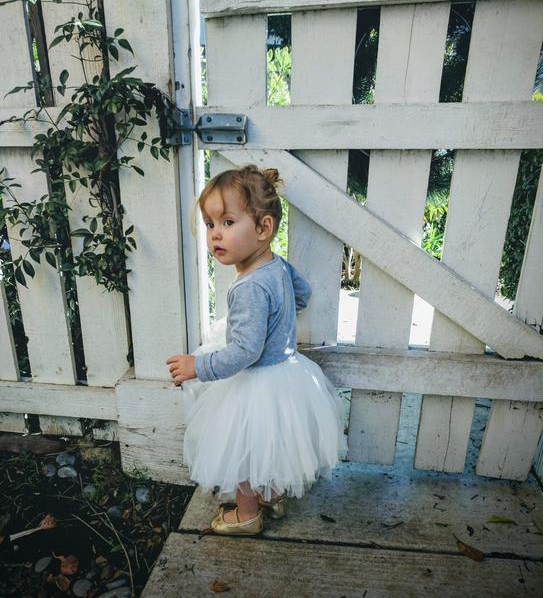 Kids white 2025 tutu dress