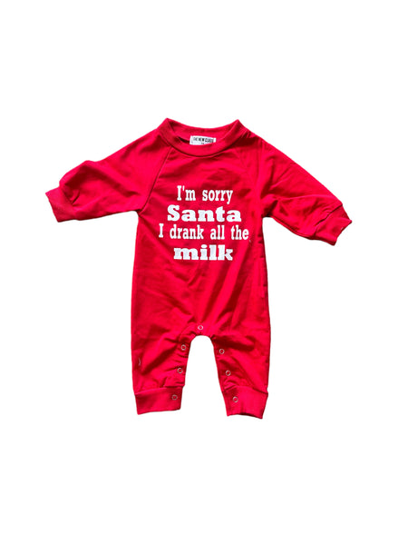 Drank Santa's Milk Onesie