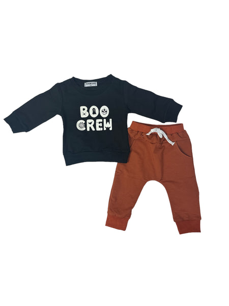 Boo Crew Long Sleeve Jogger Set