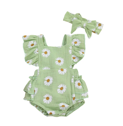 Daisy Baby Romper