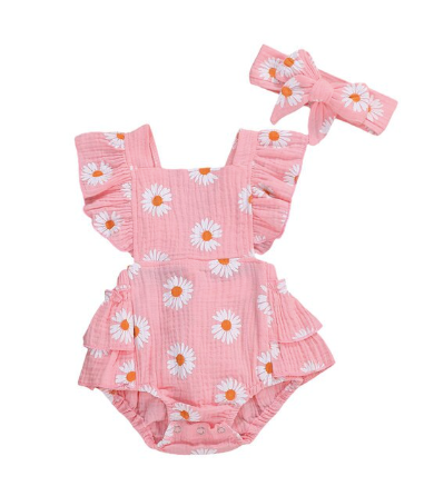 Daisy Baby Romper