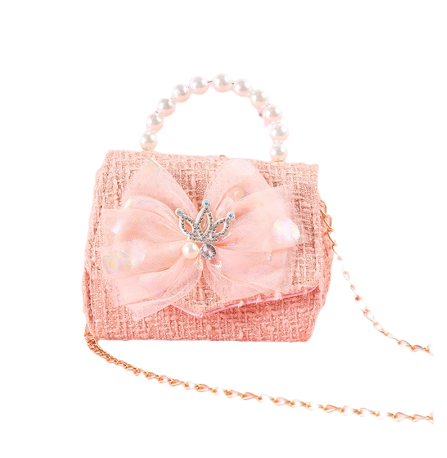 Coco Bow Purse Pink