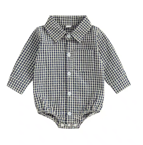 Luke Gingham Button Down