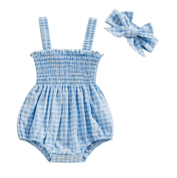 Alisa Smocked Romper