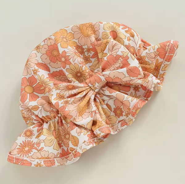 Gia Floral Long Sleeve Swim