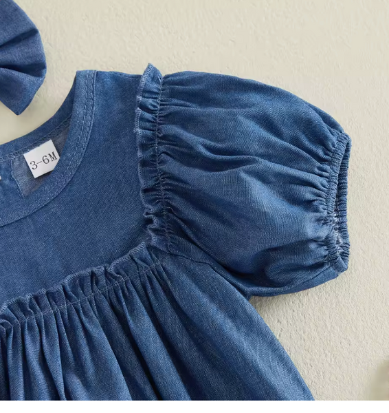Tara Chambray Romper