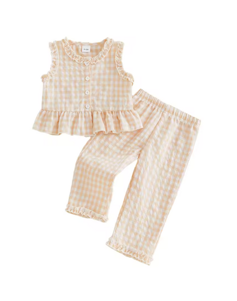 Charlie Gingham Set