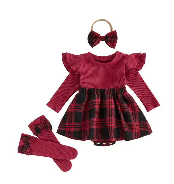 Annabelle Plaid Dress