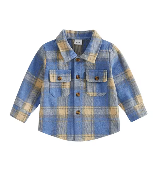 Pike Plaid Button Up