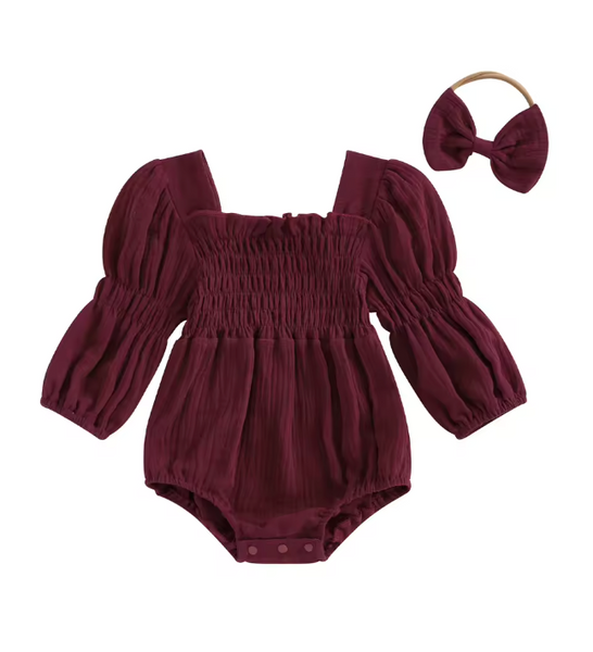 Uyen Long Sleeve Romper