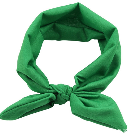 Solid bow tie headband Girls Kids Toddler Children Infant Baby Clothes