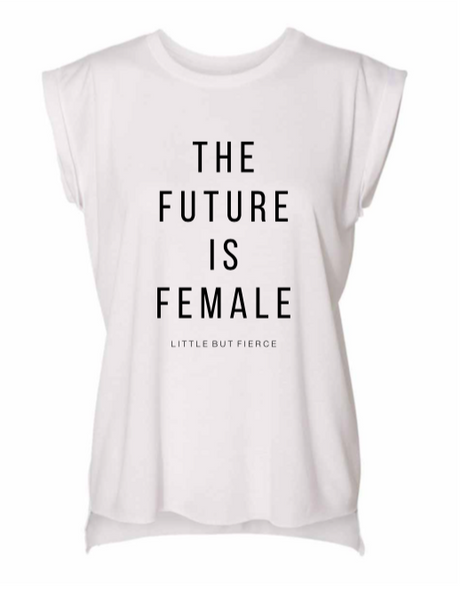 The Future Is Female Adult Top - White color