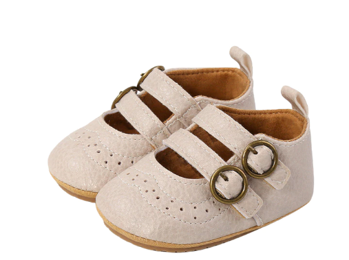 Double Buckle MJ Baby Shoes