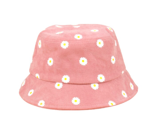 Printed Flower Bucket Hat