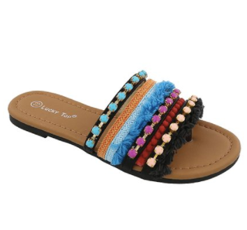 Black Cayden Sandal