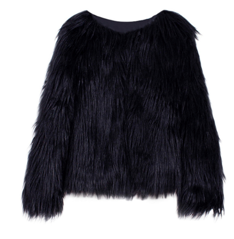 Black Fur Jacket