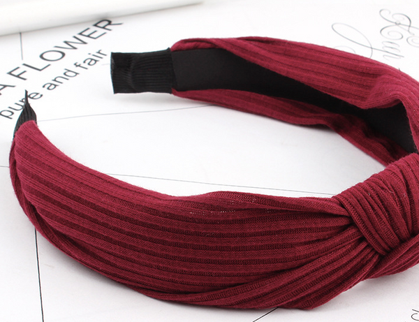 Katie Solid Knotted Headband