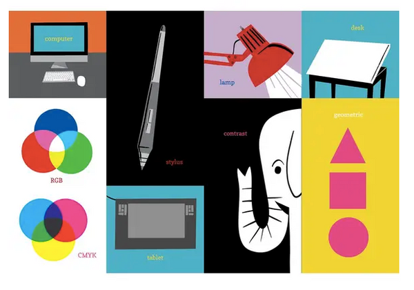 100 First Words for Little Artists