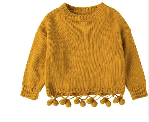 Shelby Tassel Pullover Sweater