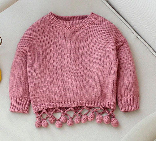 Shelby Tassel Pullover Sweater