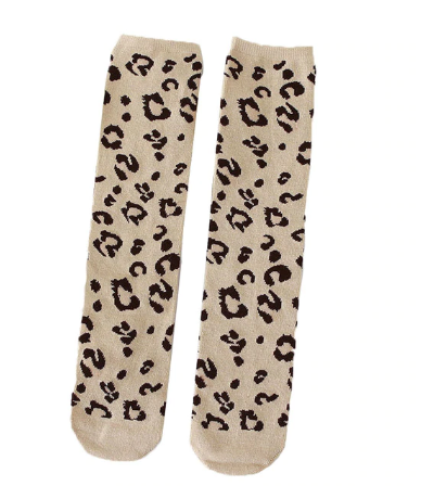 Animal Print High Socks