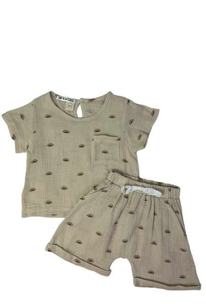Sunrise Muslin Short Set