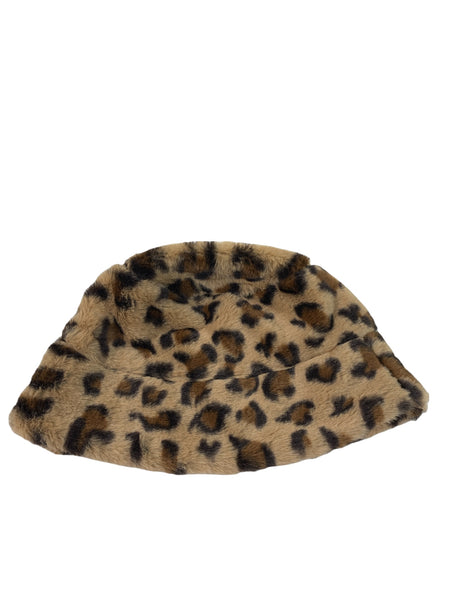 Faux Fur Kids Bowler Hat