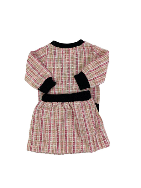 Mademoiselle Pink Blazer & Skirt Tweed Baby & Kids Set