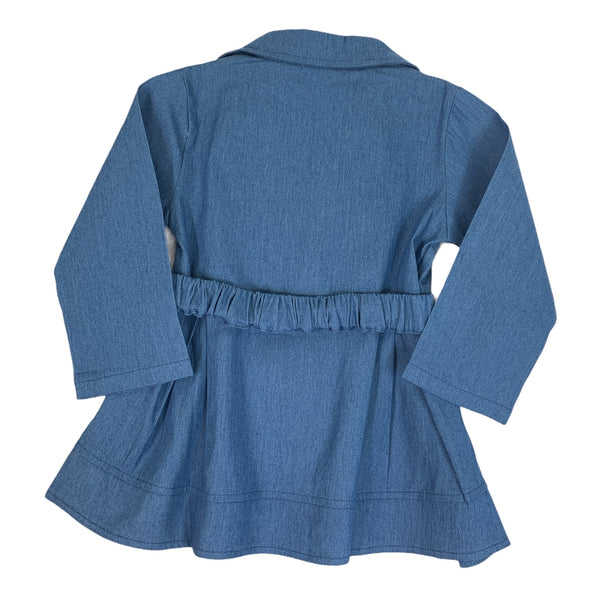 Gaby Chambray Trench Coat