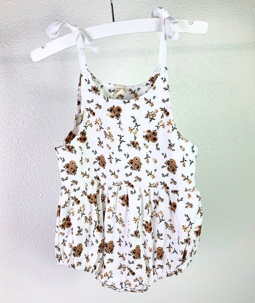 Madrid Daisy Floral Romper