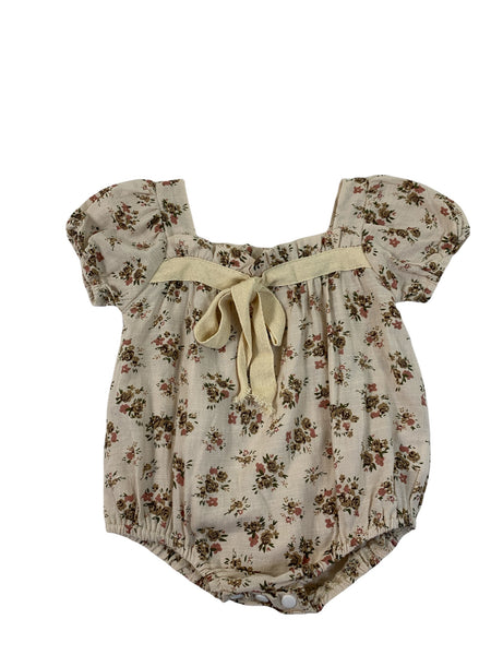 Dora Vintage Floral Romper