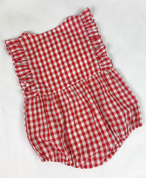 Bridget Gingham Romper