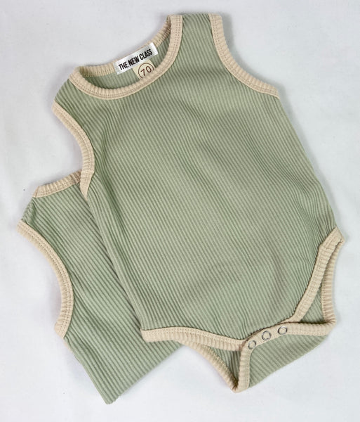 Dakota Sleeveless Onesie