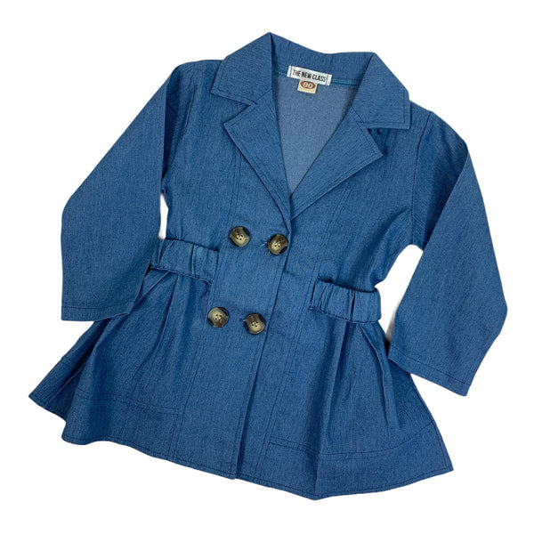 Gaby Chambray Trench Coat