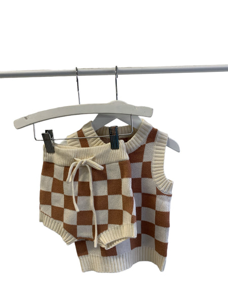 Gwen Ska Baby Sweater Set