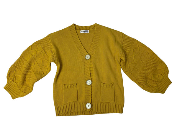 Pippi Bell Sleeve Toddler Cardigan