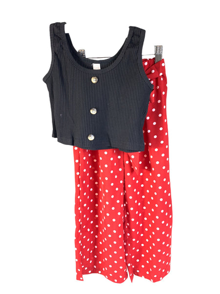 Kimora Top & Pant Polka Dot Set