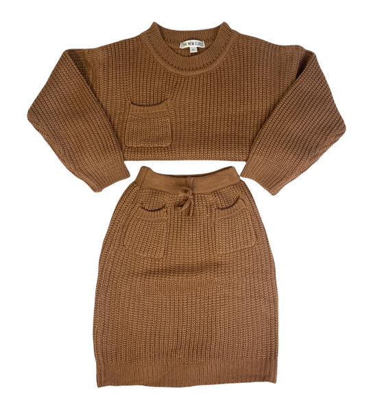 Portia Sweater & Skirt Knit Set