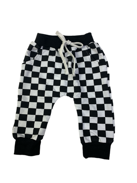 Ska Checker Drop Crotch Baby & Kids Jogger