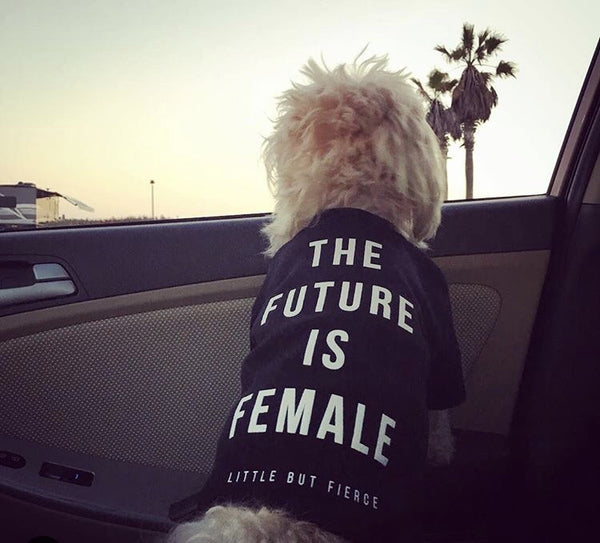 The Future Is Female Kids Top (Black) - Exclusively Ours