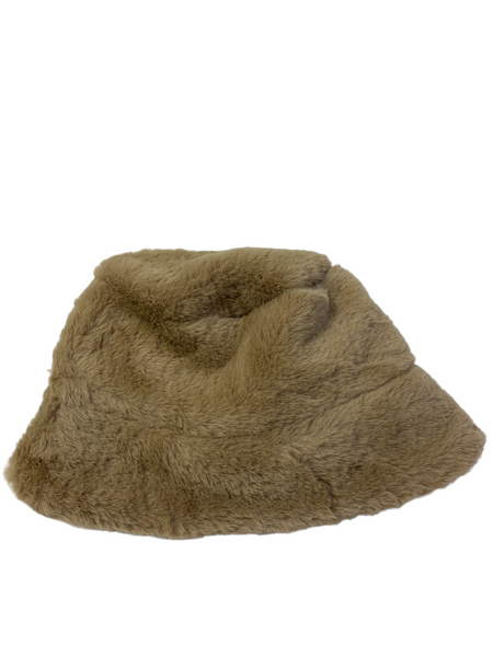 Faux Fur Kids Bowler Hat