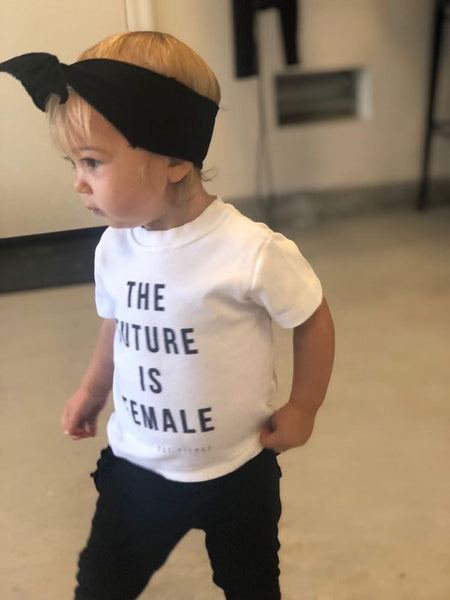 PXC Sky The Future is Female // Little But Fierce - Coral Toddler